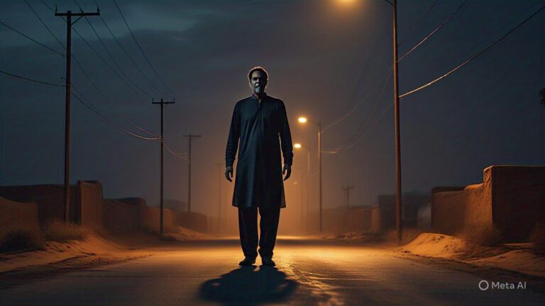 The man in the black kurta