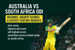 Australia vs South Africa ODI